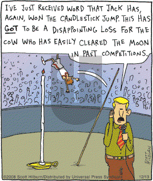 The Argyle Sweater - Saturday December 13, 2008 Comic Strip