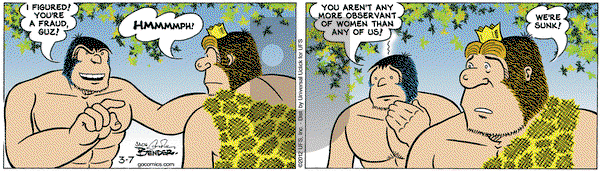 Alley Oop - Wednesday March 7, 2012 Comic Strip