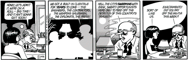 Doonesbury on Friday March 22, 1991 Comic Strip