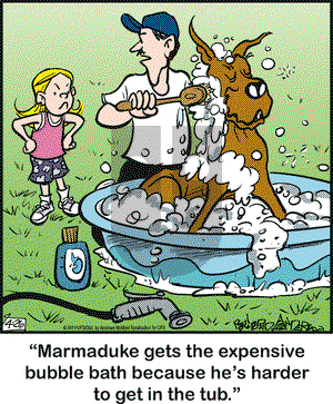 Marmaduke on Friday April 26, 2019 Comic Strip