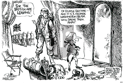 Pat Oliphant on Wednesday February 21, 2007 Comic Strip