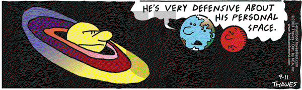 Frank and Ernest - Saturday September 11, 2004 Comic Strip