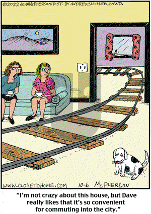 Close to Home - Thursday October 6, 2022 Comic Strip