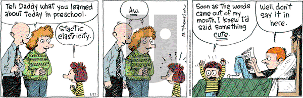 Cul de Sac on Thursday January 17, 2019 Comic Strip