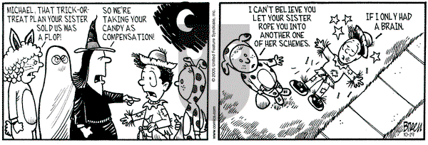 Grand Avenue on Saturday October 29, 2005 Comic Strip