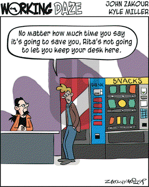 Working Daze on Thursday November 11, 2004 Comic Strip