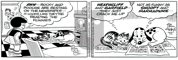 Nancy on Wednesday February 1, 2006 Comic Strip