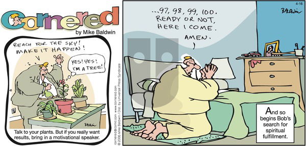 Cornered on Sunday April 16, 2006 Comic Strip