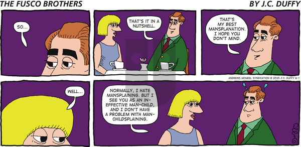 The Fusco Brothers on Sunday June 1, 2025 Comic Strip
