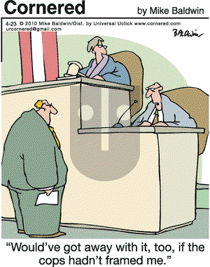 Cornered on Friday April 23, 2010 Comic Strip