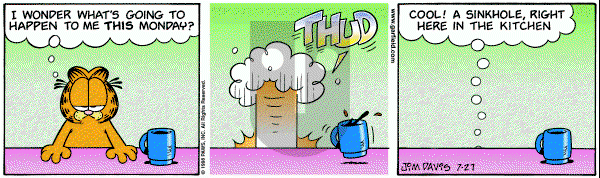 Garfield on Monday July 27, 1998 Comic Strip