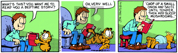 Garfield on Tuesday August 14, 1990 Comic Strip