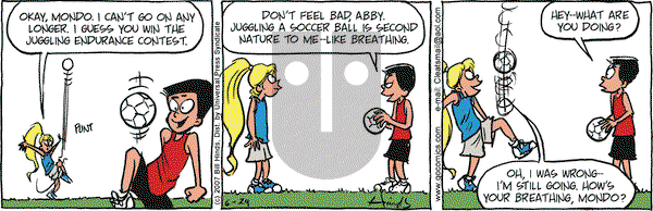 Cleats on Saturday June 7, 2025 Comic Strip