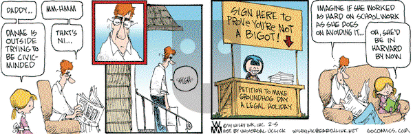 Non Sequitur on Wednesday February 5, 2014 Comic Strip