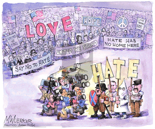 Matt Wuerker on Tuesday August 14, 2018 Comic Strip