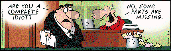 Frank and Ernest on Thursday April 3, 2025 Comic Strip