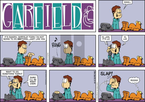 Garfield on Sunday March 10, 2013 Comic Strip