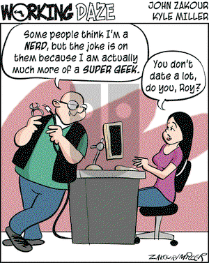 Working Daze on Saturday December 6, 2003 Comic Strip