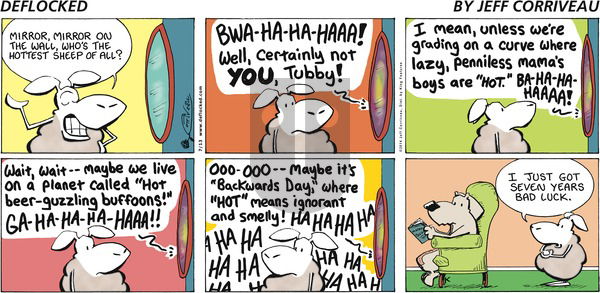 DeFlocked on Sunday July 13, 2014 Comic Strip