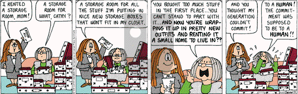 Cathy Classics on Saturday April 27, 2002 Comic Strip
