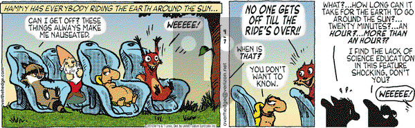 Over the Hedge on Wednesday April 7, 2010 Comic Strip
