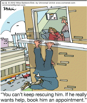 Cornered on Wednesday June 13, 2012 Comic Strip