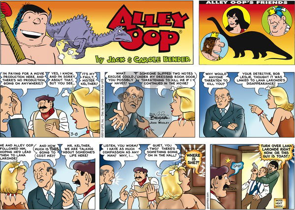 Alley Oop on Sunday March 8, 2015 Comic Strip