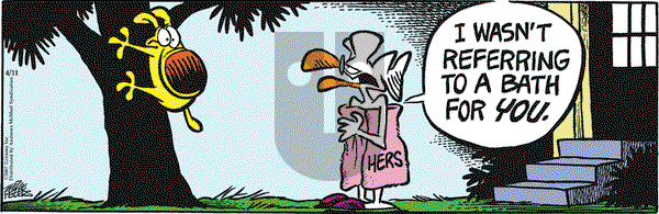 Mother Goose and Grimm on Friday April 11, 2025 Comic Strip
