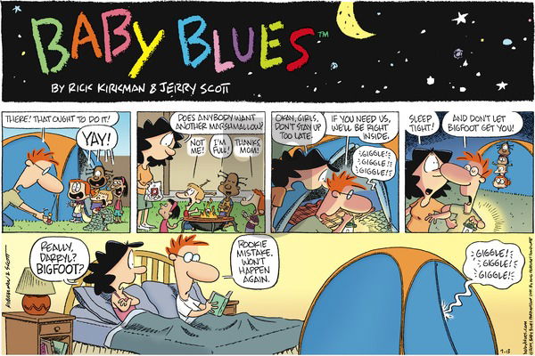 Baby Blues on Sunday July 13, 2014 Comic Strip