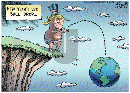 Rob Rogers on Friday December 30, 2016 Comic Strip