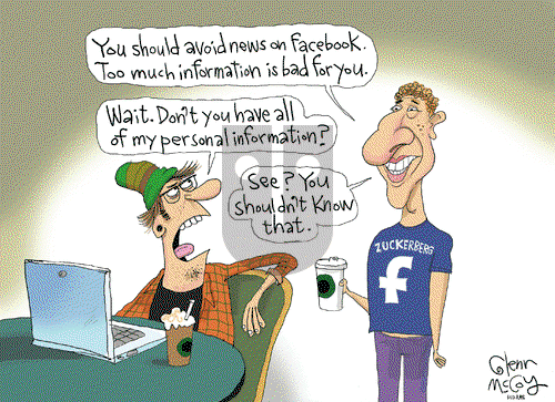 Glenn McCoy on Friday January 26, 2018 Comic Strip