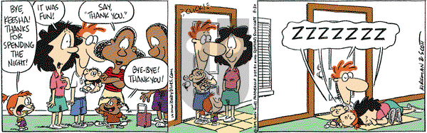 Baby Blues on Saturday August 30, 2003 Comic Strip