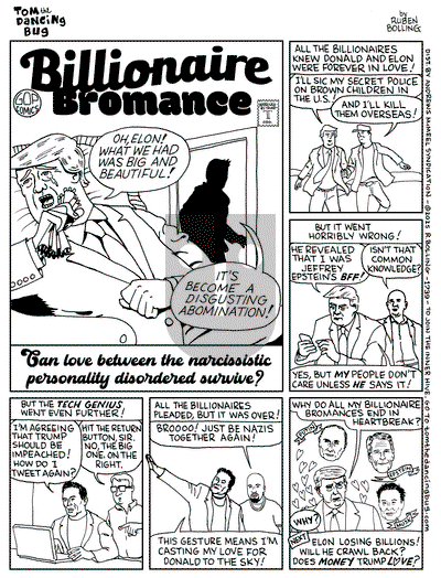 Tom the Dancing Bug on Monday June 9, 2025 Comic Strip