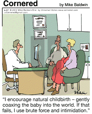Cornered on Friday April 27, 2012 Comic Strip