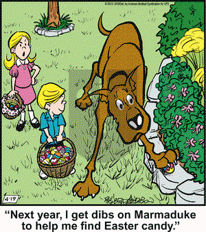 Marmaduke on Saturday April 19, 2025 Comic Strip