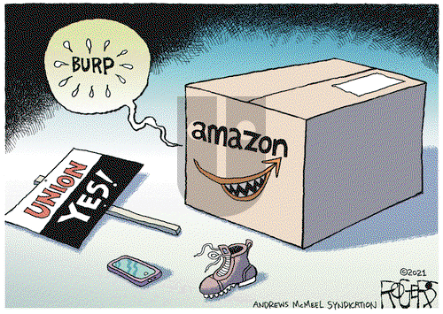Rob Rogers on Tuesday April 13, 2021 Comic Strip
