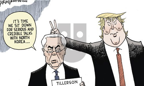 Robert Ariail on Sunday December 17, 2017 Comic Strip