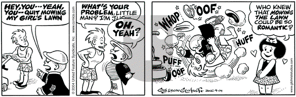 Nancy on Friday June 4, 2004 Comic Strip