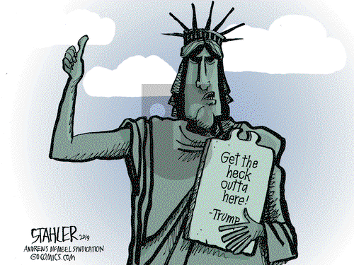 Jeff Stahler on Tuesday August 13, 2019 Comic Strip