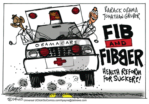 Henry Payne - Tuesday November 18, 2014 Comic Strip