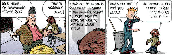 Frazz on Thursday March 12, 2015 Comic Strip
