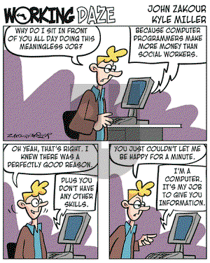 Working Daze on Thursday October 20, 2005 Comic Strip