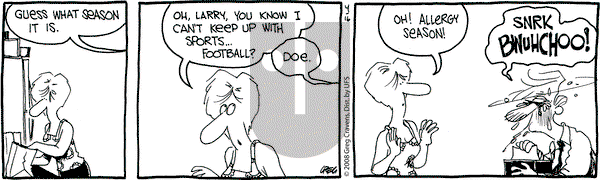 The Buckets on Wednesday April 16, 2008 Comic Strip