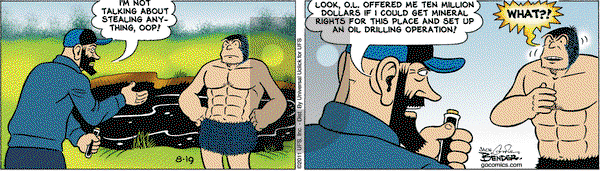 Alley Oop on Friday August 19, 2011 Comic Strip