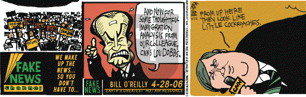 La Cucaracha on Friday April 28, 2006 Comic Strip