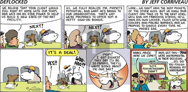 DeFlocked on Sunday March 24, 2013 Comic Strip