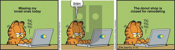 Garfield - Tuesday May 14, 2024 Comic Strip