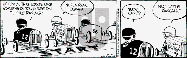 Red and Rover - Tuesday August 16, 2005 Comic Strip