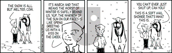 Cow and Boy Classics on Friday May 2, 2025 Comic Strip