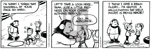 Grand Avenue on Thursday January 6, 2005 Comic Strip